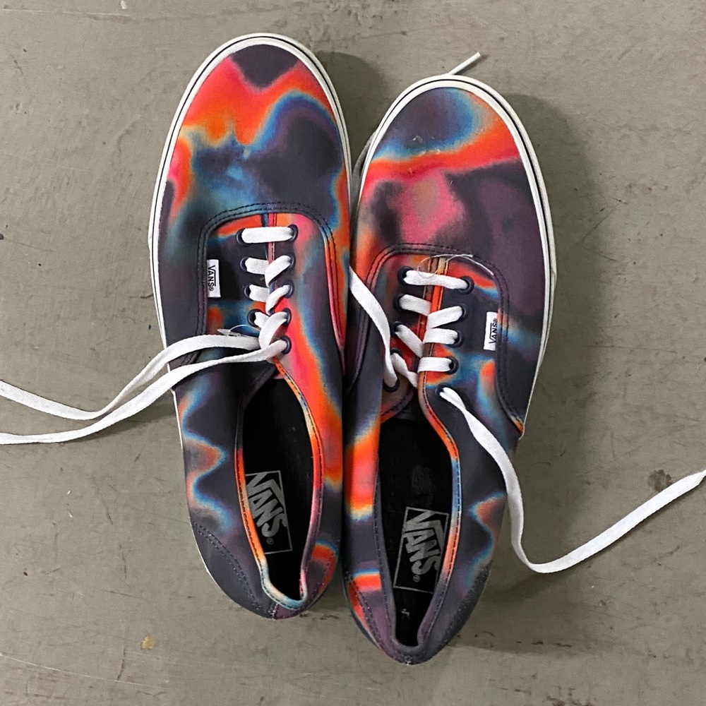 Vans Multicolor Tie-Dye Canvas Shoes